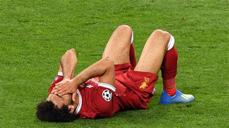 UEFA Champions League final: Disaster for Liverpool as Mohamed Salah exits tie early with injury ...