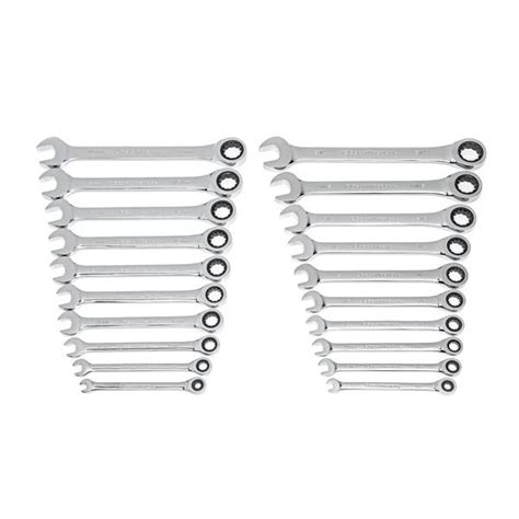 GearWrench 20-Piece 72-Tooth Ratcheting Combination Wrench Set - 35720-06 | Blain's Farm & Fleet