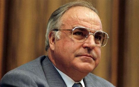 Chancellor Helmut Kohl (chancellor of Germany, 1982-98) | Reunification ...