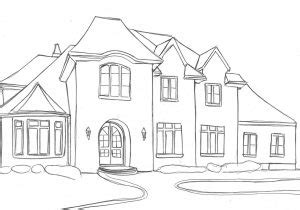 Dream House Sketch at PaintingValley.com | Explore collection of Dream ...