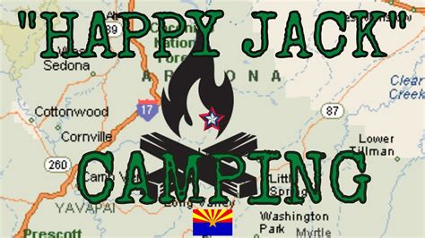 HAPPY JACK Arizona Camping - YouTube