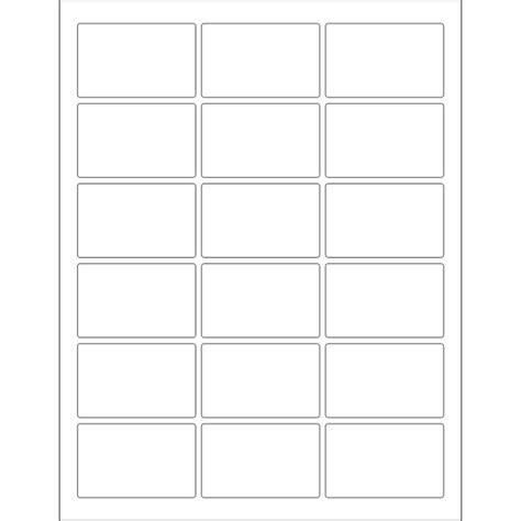 Blank labels template | Free SVG