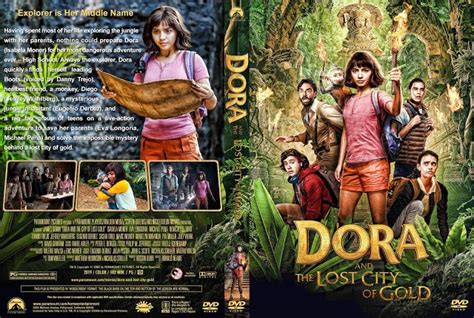 Dora and the Lost City of Gold DVD Cover | Dvd covers, Lost city of gold, Dvd cover design