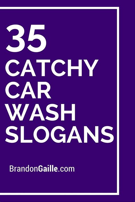 101 Catchy Car Wash Slogans and Taglines