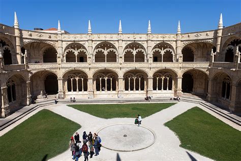 Cloister of the Jeronimos Monastery in Lisbon Photograph by Artur ...