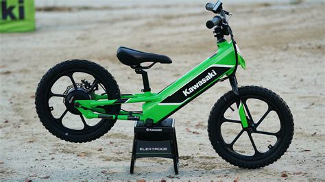 Putting the 2023 Kawasaki Electrode Electric Balance Bike to the Test ...