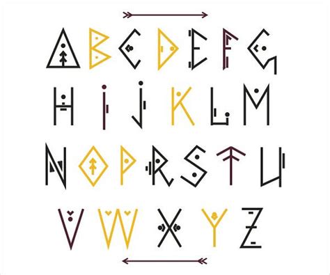 7+ Tribal Alphabet Letters | Free & Premium Templates