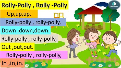 Rolly-Polly , Rolly -polly (poem) ,class -nursery , #toddlers @super ...