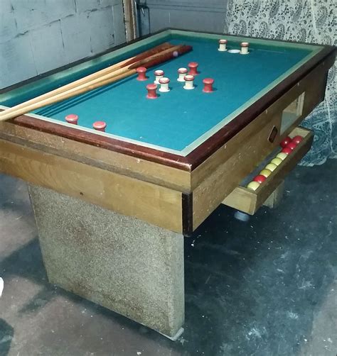Vintage Bumper Pool Table For Sale in Chicago, IL
