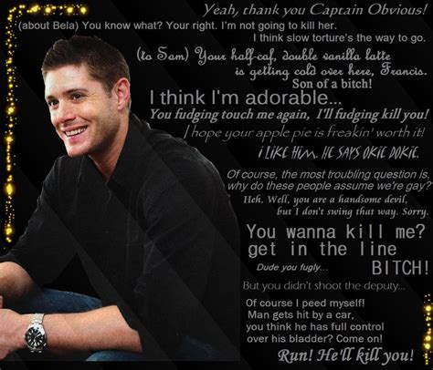 Dean Winchester Quotes And Sayings. QuotesGram