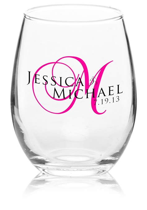 Custom 9oz. Arc Perfection Personalized Stemless Wine Glasses – From $0.82 Per Glass Unique ...