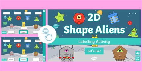 Online Learning & Interactive Games 2D Shapes - Year 1 Subject Support