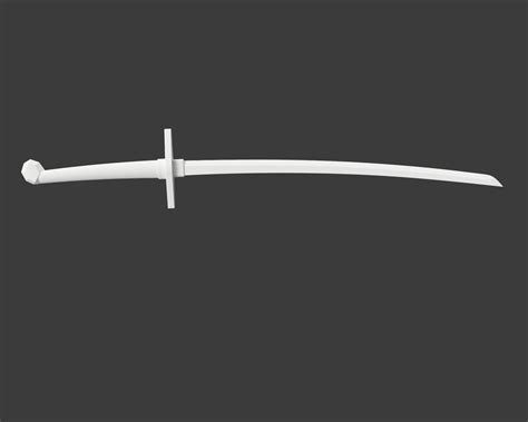 Hiei Katana Sword of the Darkness Flame 3D printable 3D model 3D printable | CGTrader