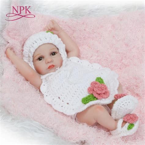 NPK-Lifelike-Mini-Reborn-Dolls-Full-Body-Silicone-Vinyl-Boneca-Reborn-Babies-11-Inch-Girl ...