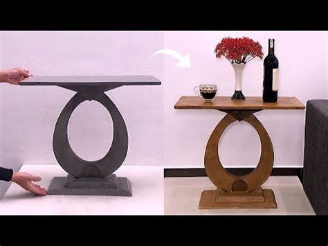 Unique Ideas - DIY Technique Cement Coffee Table - Handmade Ideas From Cement To Decorate | Diy ...