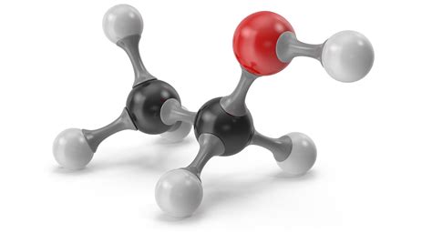 Ethanol molecular 3D model - TurboSquid 1372131