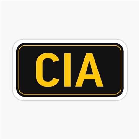 Cia Seal Stickers | Redbubble