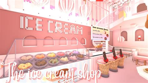 Bloxburg Ice Cream Shop Parlor In Shop Interior Design Ice | The Best Porn Website