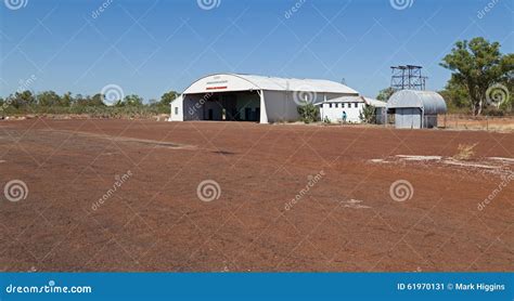 Daly Waters Airfield stock image. Image of airdrome, landscape - 61970131