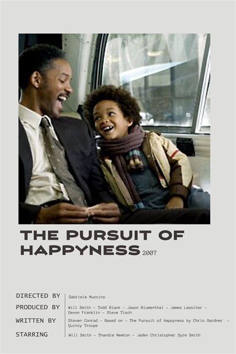 The pursuit of happiness | Affiche film, Film, The pursuit of happiness