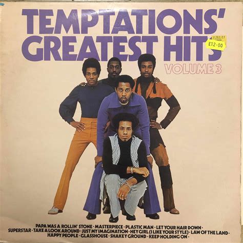 The Temptations - Original Collectors Vinyl - Soul Brother Records