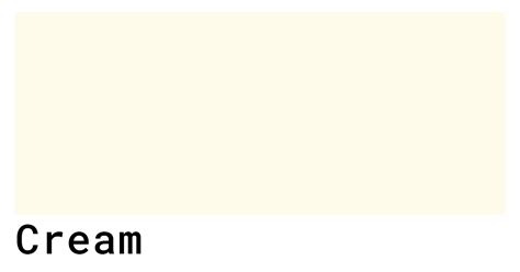 Cream Color Codes - colorcodes.io