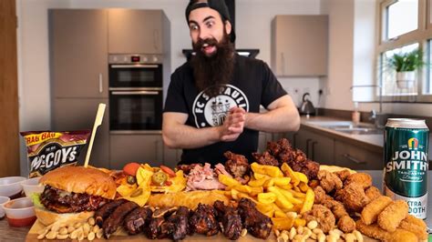 THE ULTIMATE PUB GRUB PLATTER CHALLENGE | BeardMeatsFood - YouTube