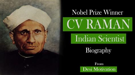 CV Raman Biography | Indian Scientist | Nobel Prize Winner Desi Motivation - YouTube