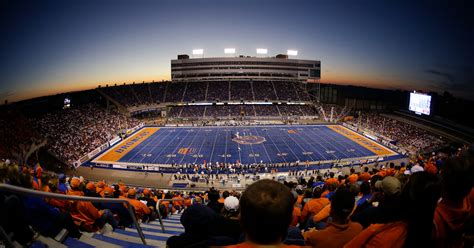 The story behind Boise State's blue football field