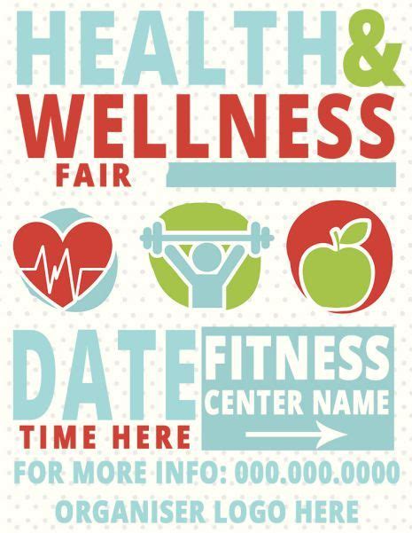 Health Fair Poster Template – Unleash the Power of Ads to Transform ...