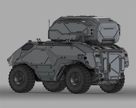 Armored Vehicle on Behance