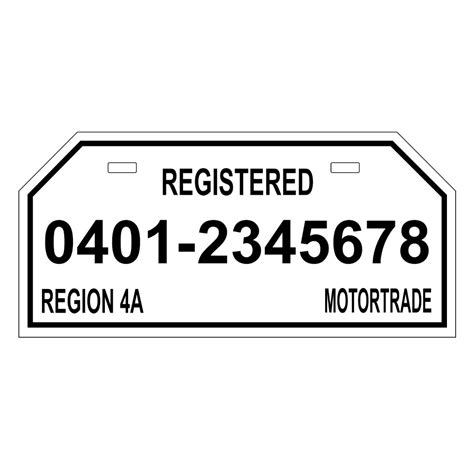 Lto Temporary Plate Number For Motorcycle Template Philippines | Reviewmotors.co