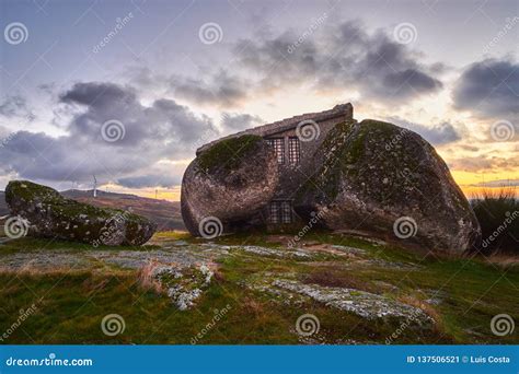 Casa do Penedo editorial photo. Image of countryside - 137506521