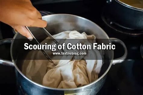 cotton scouring process in 2023 | Fashion illustration tutorial, Cotton fabric, Fabric