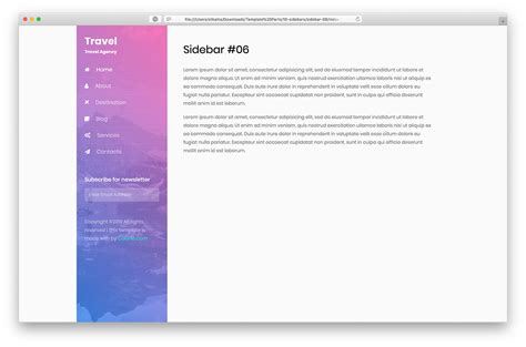 10 Best Free Bootstrap Sidebars 2024 - AdminLTE.IO