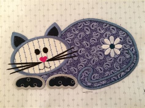 NNC 12 Cat Applique Quilt Blocks for the 130x180 5x7 Hoop - Etsy UK