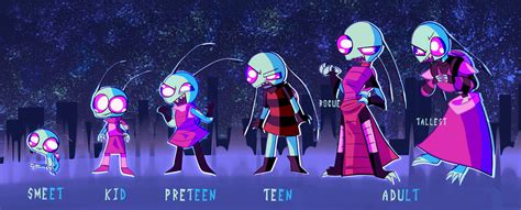 Zim Age Chart by Quonit37 on DeviantArt