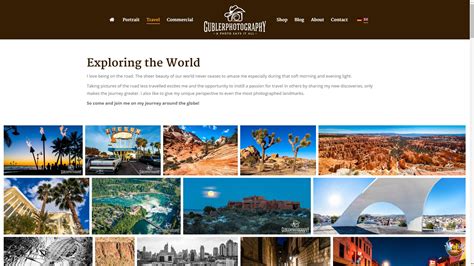 Gallery or portfolio page descriptions | ForegroundWeb