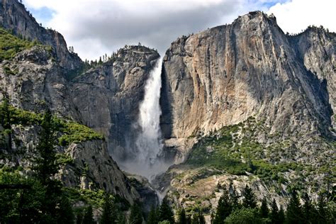 Yosemite Falls from Sentinel Meadow