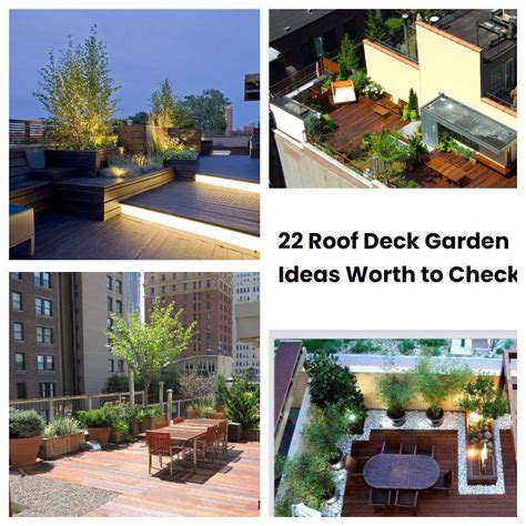 22 Roof Deck Garden Ideas Worth to Check | SharonSable