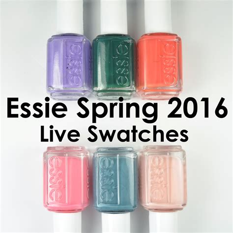 Go Polished: Essie 2016 Spring Collection Comparsions!!