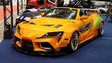 This 2JZ-powered Toyota Supra convertible is actually a Lexus