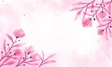 Compartilhar 96+ imagem fundo floral aquarela rosa - br.thptnganamst.edu.vn