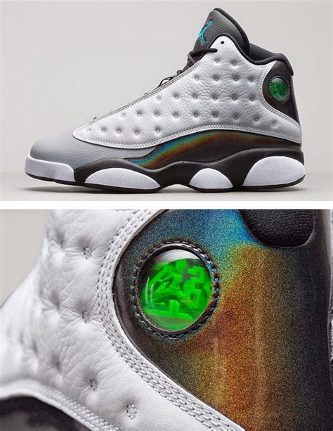 THE SNEAKER ADDICT: Air Jordan 13 Retro 'Hologram' Aka 'Baron' Sneaker (Official Images ...