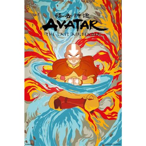 Avatar: The Last Airbender - All Elements Poster (1151) by Impact Posters | Popcultcha