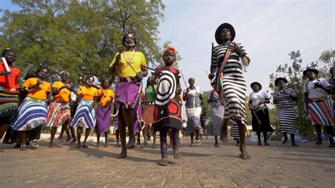 Anyuuc Marriage Tradition Of Dinka Tribe, Where Newly Married Women Are Not Allowed To Cook Or ...