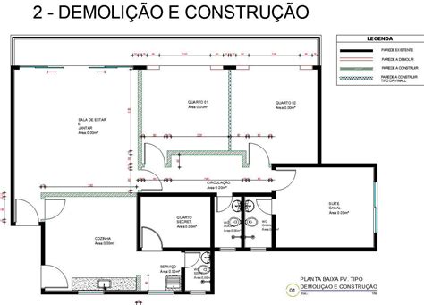 DEMOLITION AND CONSTRUCTION LAYOUT PLAN. - Cadbull