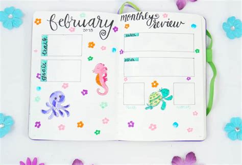 Easy And Fun Bullet Journal Decoration Ideas - Planning Mindfully