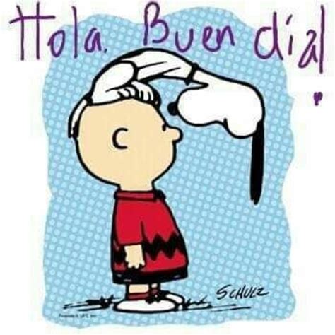 Hola Buen Dia Snoopy - BonitasImagenes.net