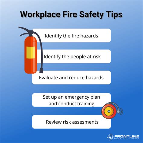 Workplace fire safety tips | Frontline Blog